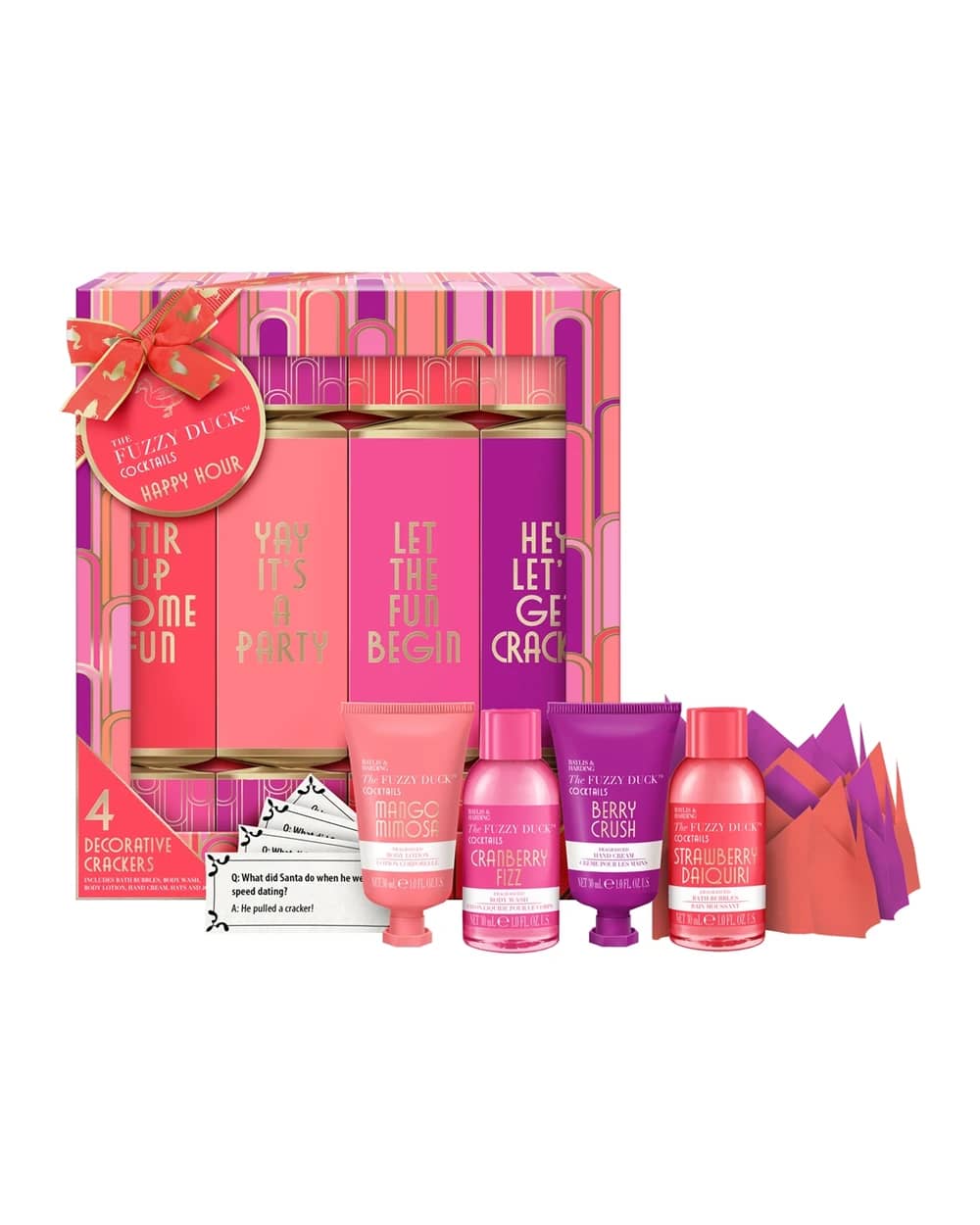 Baylis & Harding The Fuzzy Duck Cotswold Cocktails confezione regalo Decorative Crackers