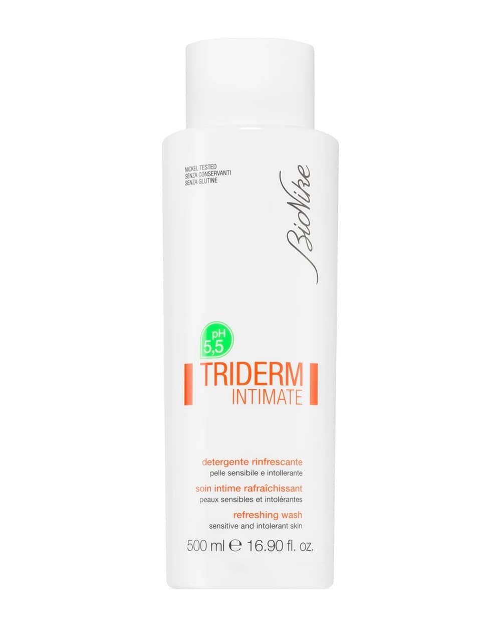 BioNike Triderm Intimate gel rinfrescante per l'igiene intima