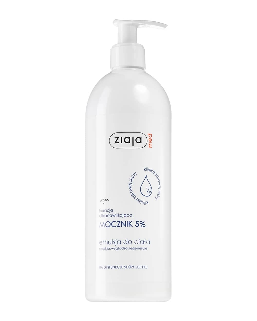 Ziaja Med Ultra-Moisturizing with Urea emulsione rigenerante per idratare e lisciare la pelle