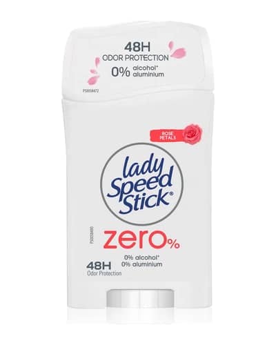 Lady Speed Stick Zero Fresh Rose Petals deodorante solido senza sali di alluminio