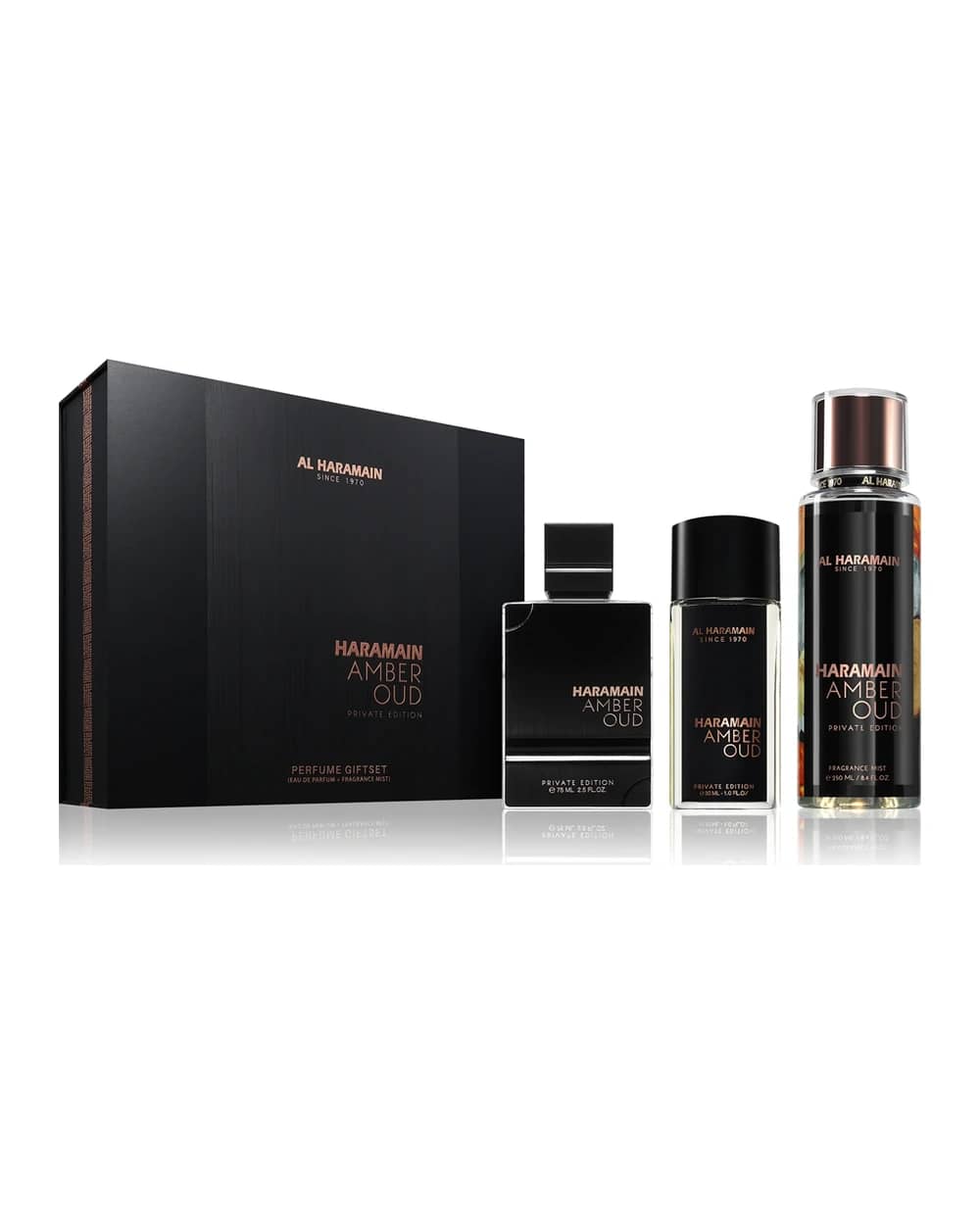 Al Haramain Amber Oud Private Edition confezione regalo unisex