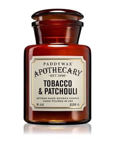 Paddywax Apothecary Tobacco & Patchouli candela profumata