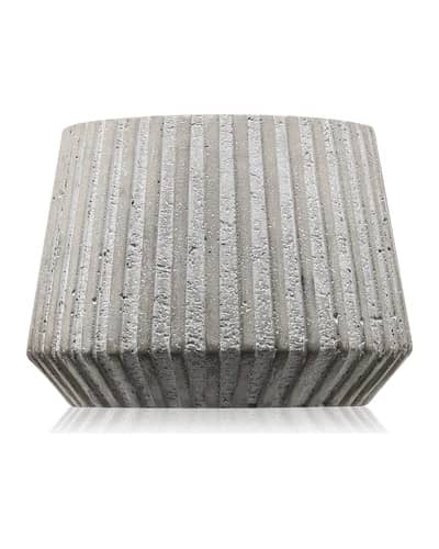 PAJU Axia Light Grey candela da esterno Baby 9 cm