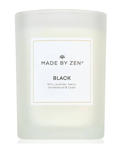 MADE BY ZEN Black candela profumata