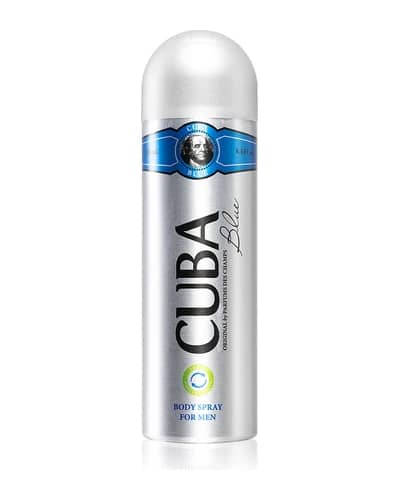 Cuba Blue deodorante e spray corpo per uomo