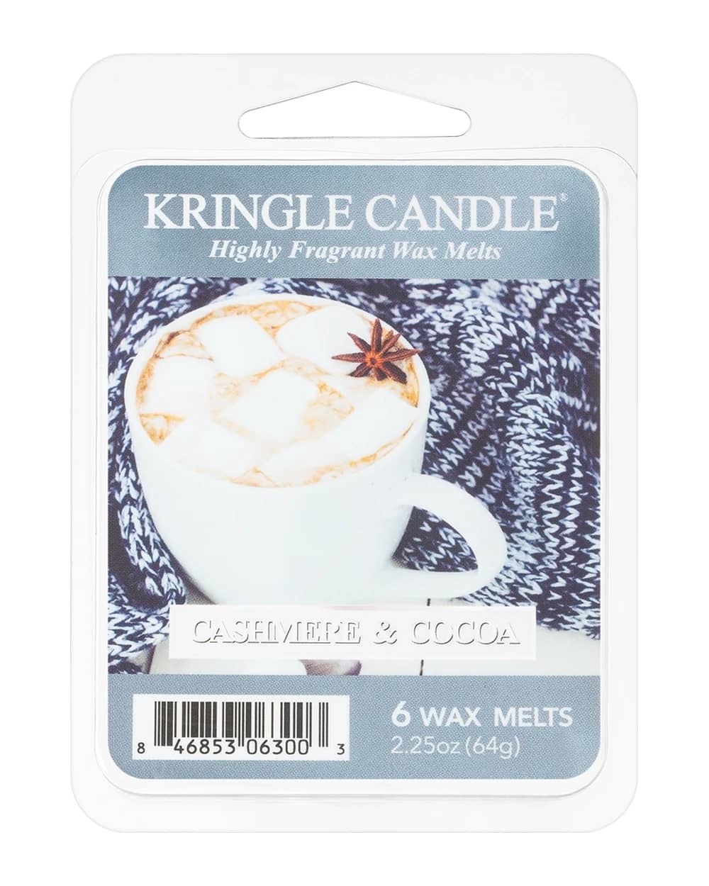 Kringle Candle Cashmere & Cocoa cera per lampada aromatica
