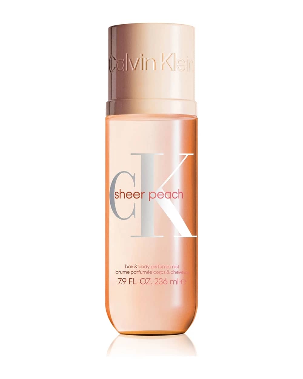 Calvin Klein CK Sheer Peach Spray profumato per corpo e capelli