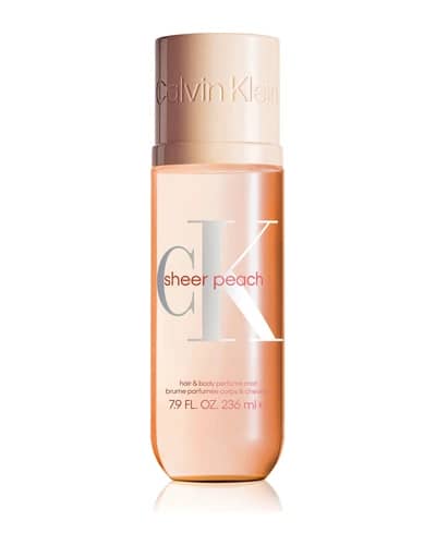 Calvin Klein CK Sheer Peach Spray profumato per corpo e capelli