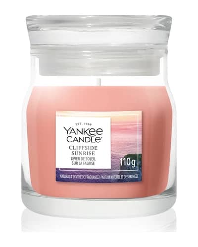 Yankee Candle Cliffside Sunrise candela profumata Signature