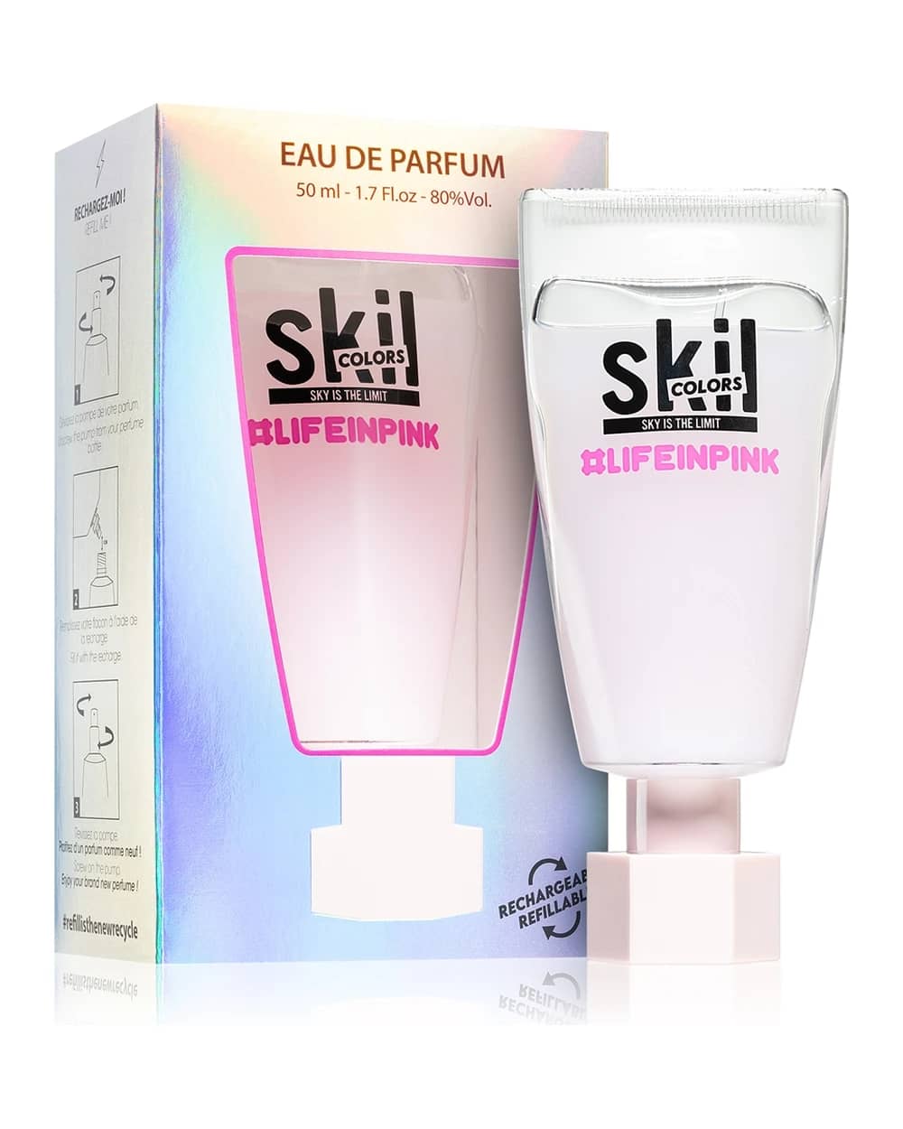 Skil Colors Life in Pink Eau de Parfum da donna
