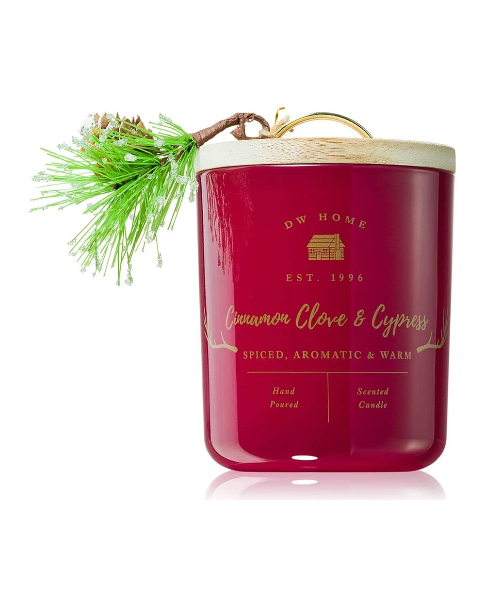 DW Home Farmhouse Cinnamon Clove & Cypress candela profumata