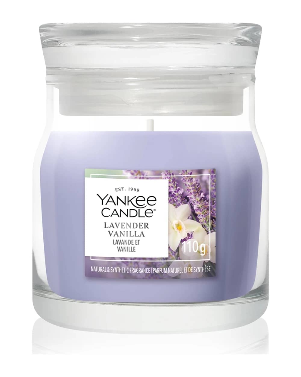 Yankee Candle Lavender Vanilla candela profumata Signature