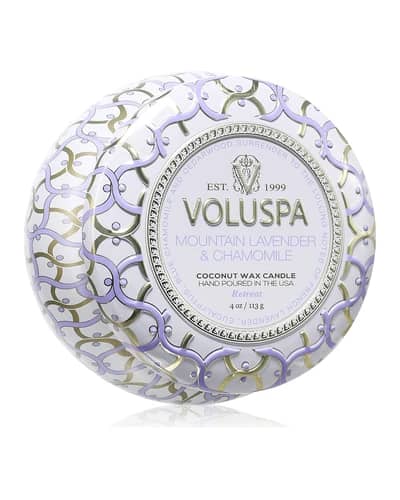 VOLUSPA Maison Blanc Mountain Lavender & Chamomile candela profumata