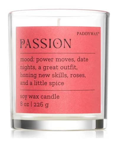 Paddywax Mood Passion Saffron Rose candela profumata
