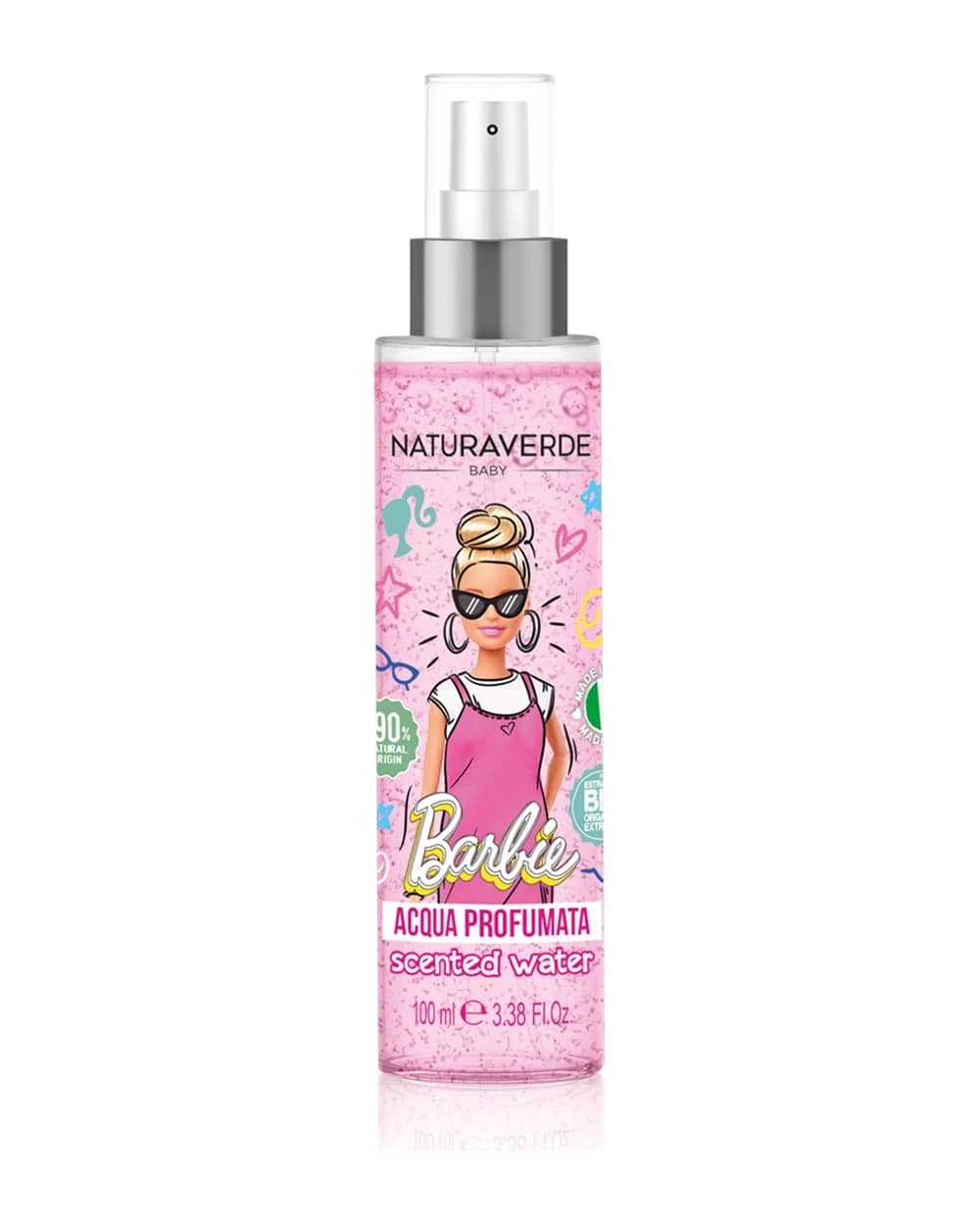 Barbie Naturaverde Baby Eau de Parfum con glitter