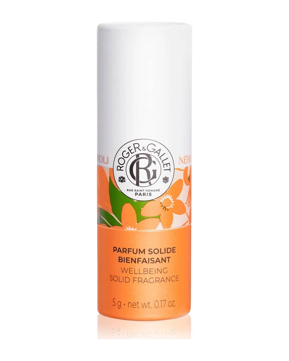 Roger & Gallet Néroli Wellbeing Solid Fragrance profumo solido da donna