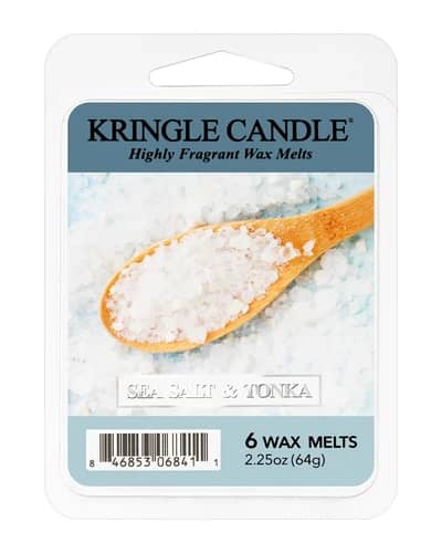 Kringle Candle Sea Salt & Tonka cera per lampada aromatica