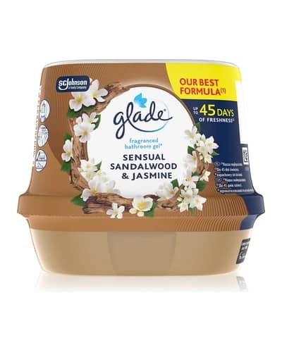 GLADE Sensual Sandalwood & Jasmine gel profumato per il bagno