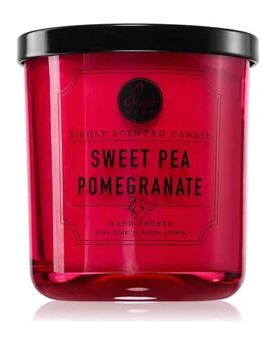 DW Home Signature Sweet Pea Pomegranate candela profumata
