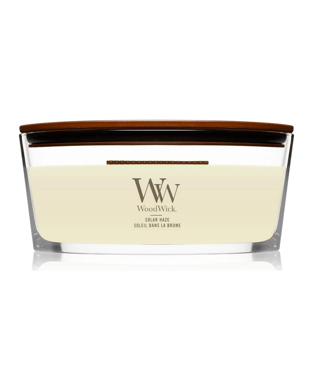 Woodwick Solar Haze candela profumata con stoppino in legno (hearthwick)