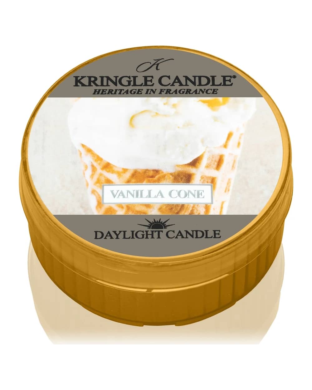 Kringle Candle Vanilla Cone candela scaldavivande