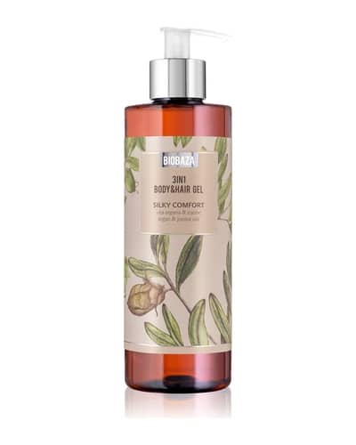 BIOBAZA 3in1 Body&Hair Gel Silky Comfort shampoo, balsamo e gel doccia 3 in 1