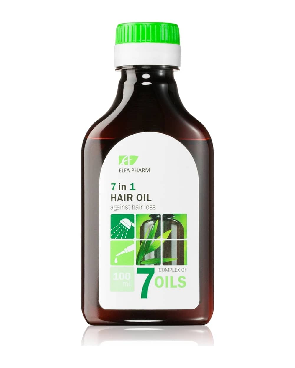 Elfa Pharm Intensive Cosmetic Complex Of 7 Oils 7in1 Hair Oil olio per capelli rigenerante anti-caduta dei capelli