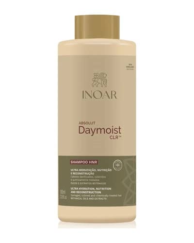 INOAR Absolut Daymoist CLR™ shampoo idratante intenso per capelli secchi e tinti