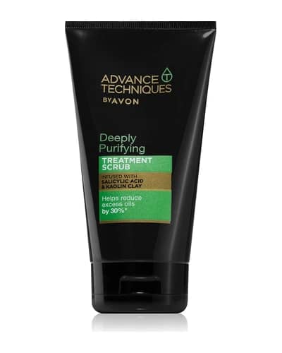 Avon Advance Techniques Deeply Purifying scrub di pulizia profonda per capelli grassi