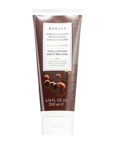 Korres Argan Oil balsamo detergente per capelli tinti