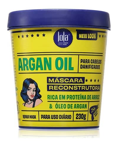 Lola Cosmetics Argan Oil maschera rigenerante