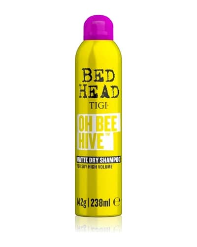 TIGI Oh Bee Hive Matte Dry Shampoo secco opaco per il volume dei capelli