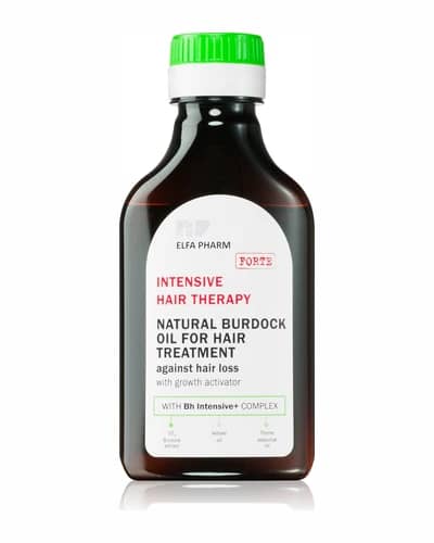 Elfa Pharm Intensive Cosmetic Intensive Hair Therapy Natural Burdock Oil For Hair Treatment olio anticaduta dei capelli con attivatore della crescita