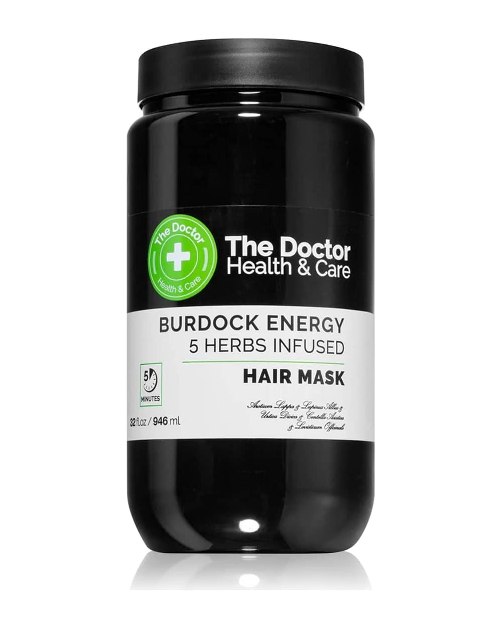 The Doctor Burdock Energy 5 Herbs Infused maschera rinforzante per capelli