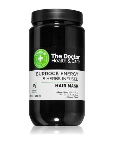 The Doctor Burdock Energy 5 Herbs Infused maschera rinforzante per capelli