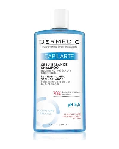 Dermedic Capilarte shampoo di pulizia profonda per cuoi capelluti grassi