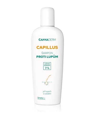Cannaderm Capillus Anti-Dandruff Shampoo antiforfora con olio di cannabis