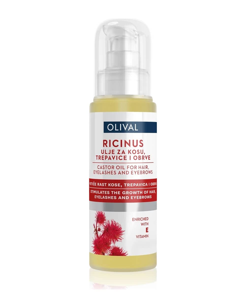 Olival Castor olio di ricino per ciglia e sopracciglia