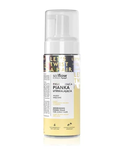 so!flow Curly Hair Nourishing Fixing Foam mousse per i capelli ricci