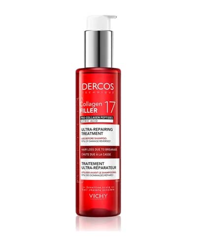 Vichy Dercos Collagen Filler 17 trattamento rigenerante per capelli deboli e con tendenza alla caduta