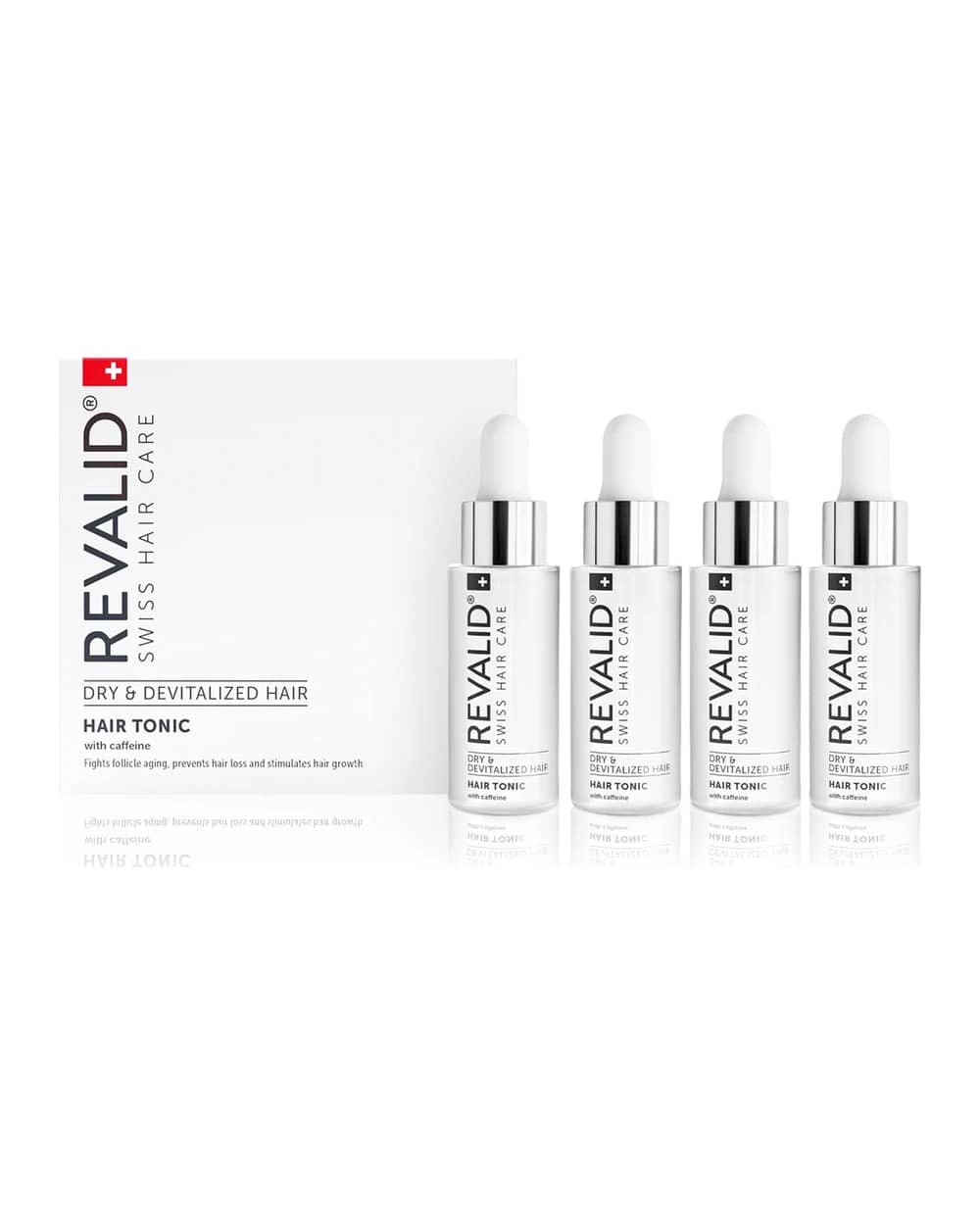 Revalid Hair Tonic lozione tonica energizzante alla caffeina per stimolare la crescita dei capelli