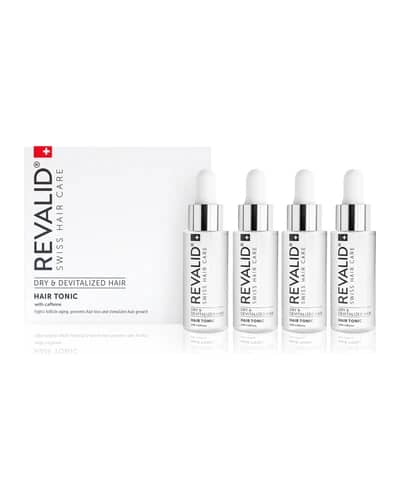 Revalid Hair Tonic lozione tonica energizzante alla caffeina per stimolare la crescita dei capelli