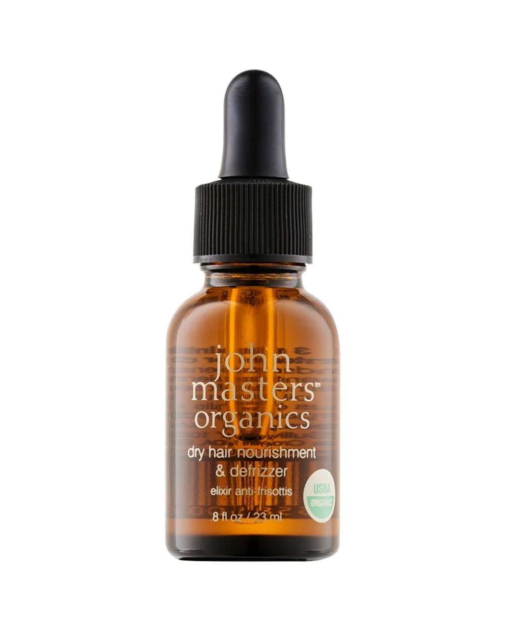 John Masters Organics Dry Hair Nourishment & Defrizzer olio trattante per lisciare i capelli