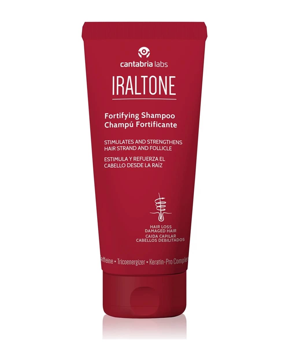 IRALTONE Fortifying Shampoo dermatologico con caffeina
