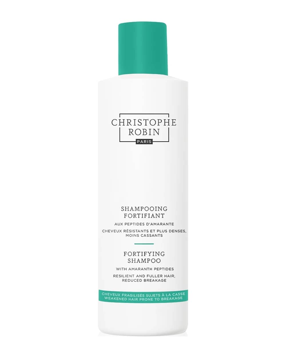 Christophe Robin Fortifying Shampoo with Amaranth Peptides shampoo ultra-delicato anti-caduta dei capelli