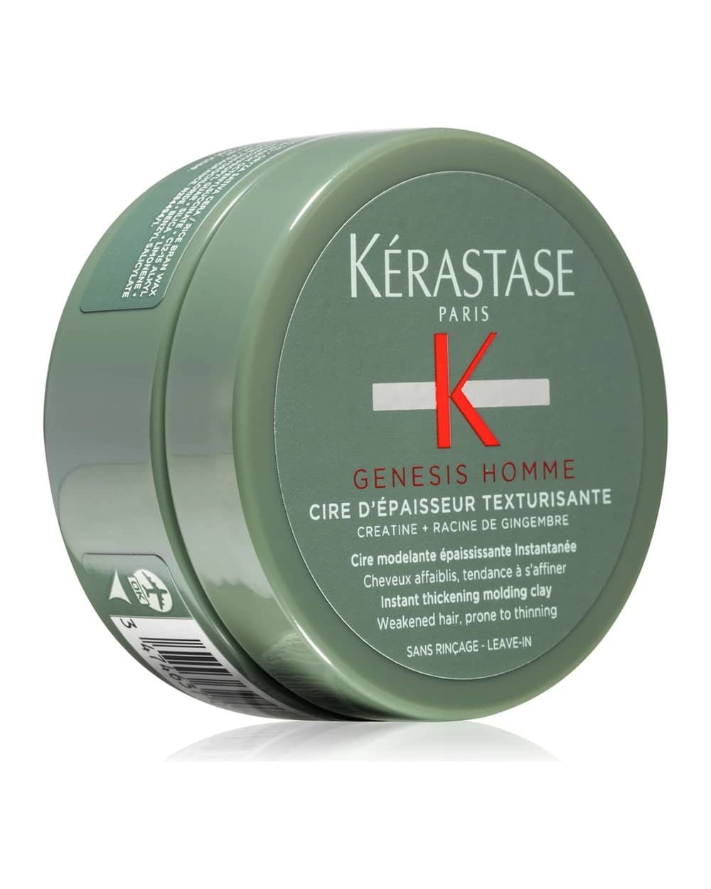 Kérastase Genesis Homme Cire D'Épaisseur Texturisante pasta modellante per styling per capelli delicati e diradati
