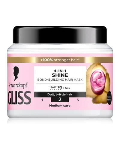 Schwarzkopf Gliss Liquid Silk maschera per capelli più forti e luminosi