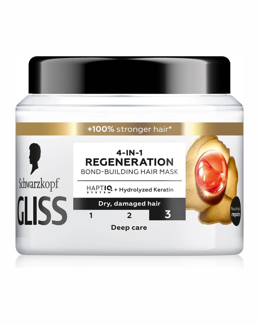 Schwarzkopf Gliss Total Repair maschera rigenerante per capelli rovinati e secchi