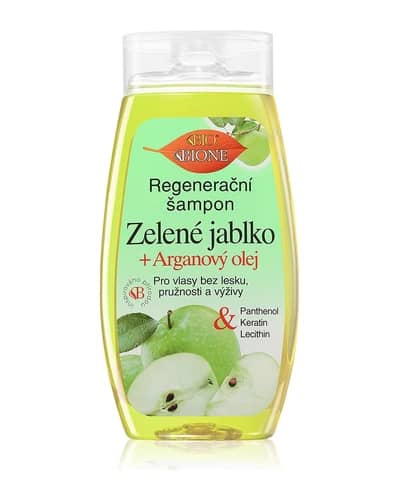 Bione Cosmetics Green Apple + Argan Oil shampoo rigenerante