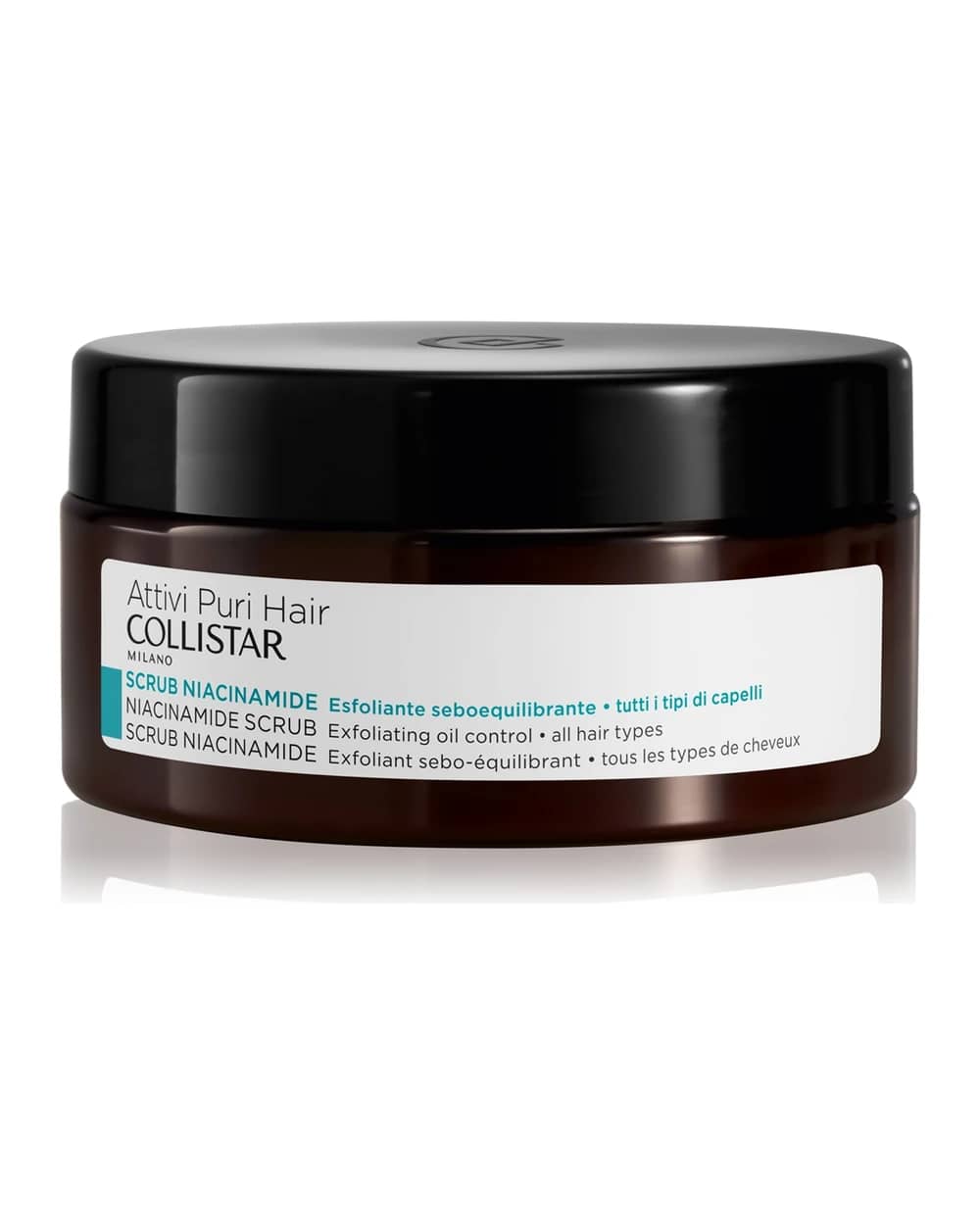 Collistar Hair Niacinamide Scrub Exfoliating Oil Control scrub per il cuoio capelluto